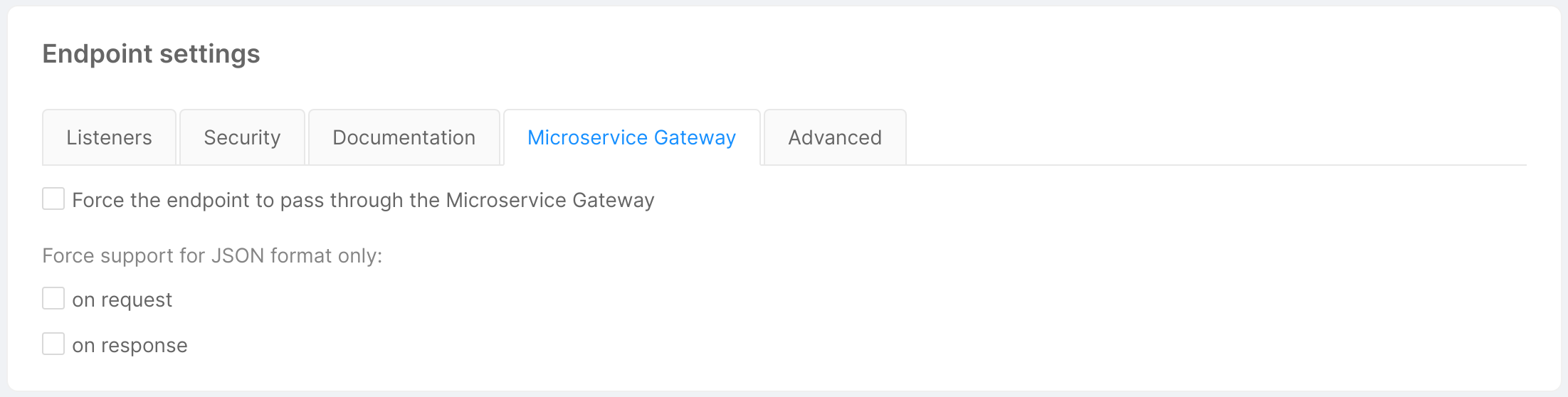 API Portal setup | Microservice Gateway