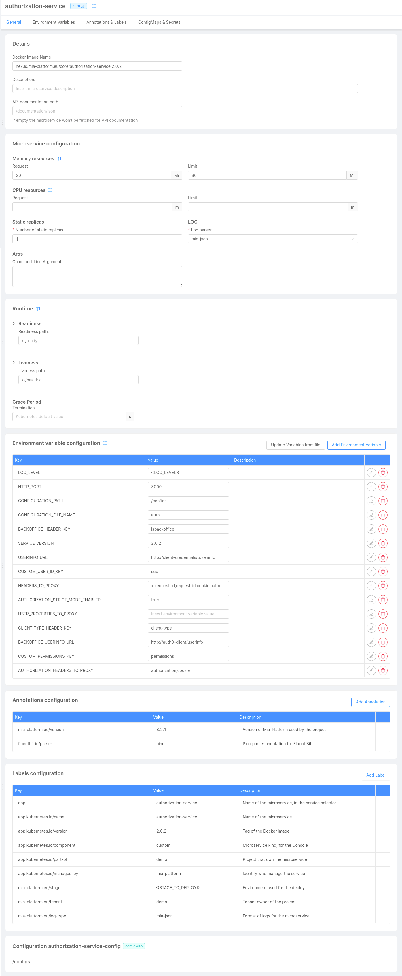 authorization service