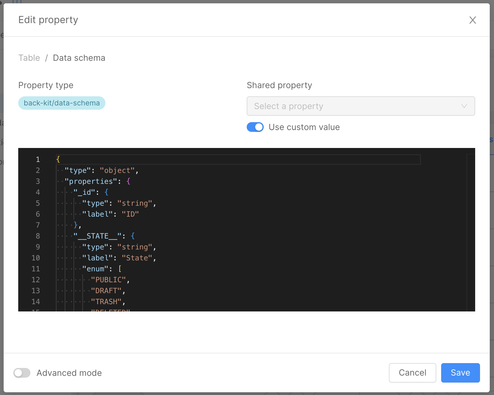 Microfrontend Composer Page Composer Data Schema