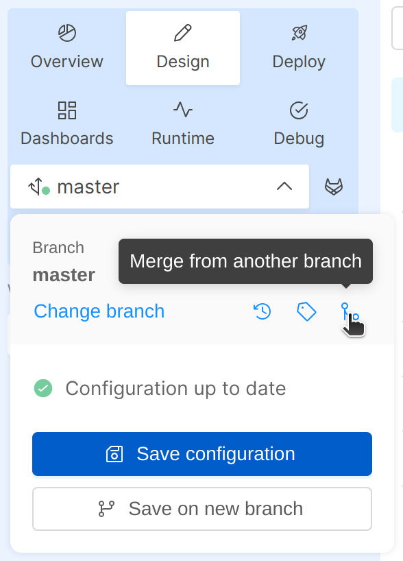 Merge from another branch