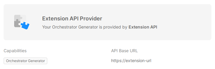 Orchestrator Generator